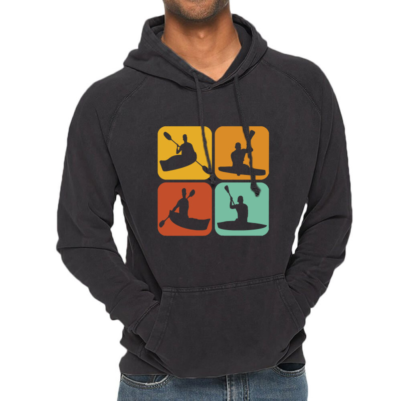 Canoe  Retro Canoeing I Kayak I Kayaking I Paddle I Canoe Vintage Hoodie | Artistshot