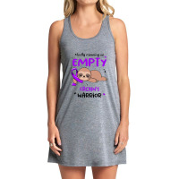 Crohns Awareness   Mostly Running On Empty Crohn's Warrior Tank Dress | Artistshot