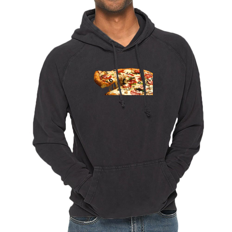 Pizza Vintage Hoodie by Rahmadi1984 | Artistshot