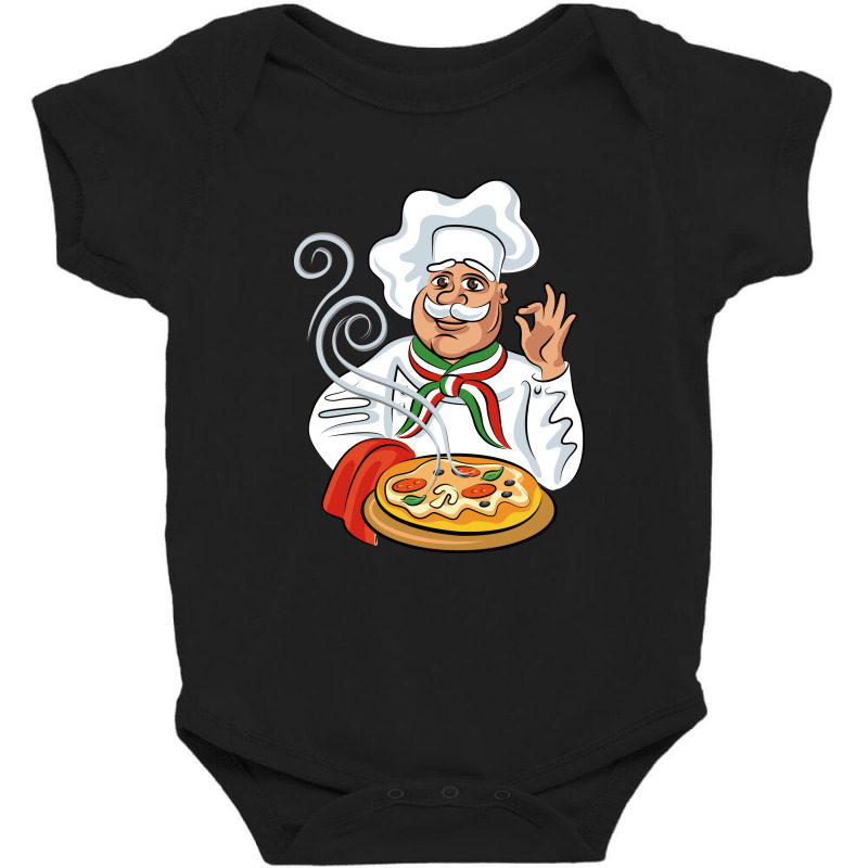 Pizza Baby Bodysuit by Rahmadi1984 | Artistshot