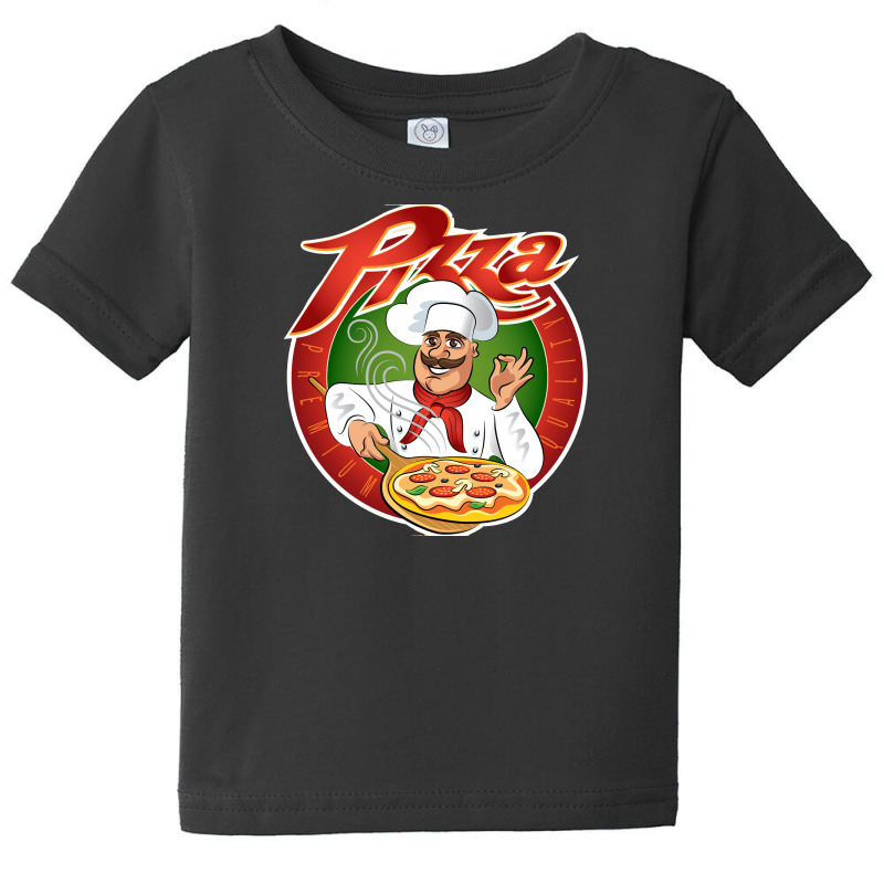 Pizza Baby Tee by Rahmadi1984 | Artistshot