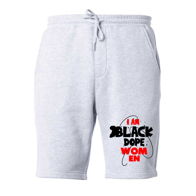 Dope Black Women Fleece Short | Artistshot