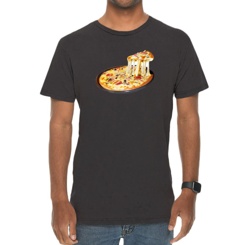 Pizza Vintage T-Shirt by Rahmadi1984 | Artistshot