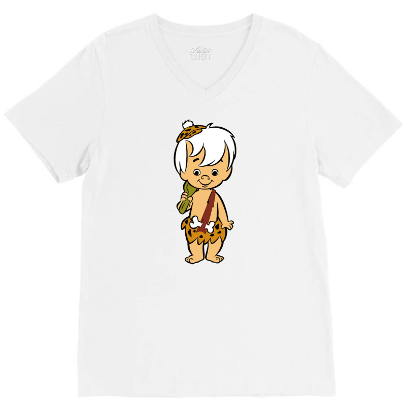 Flinstones Bamm Bamm V-neck Tee | Artistshot