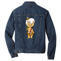 Flinstones Bamm Bamm Men Denim Jacket | Artistshot