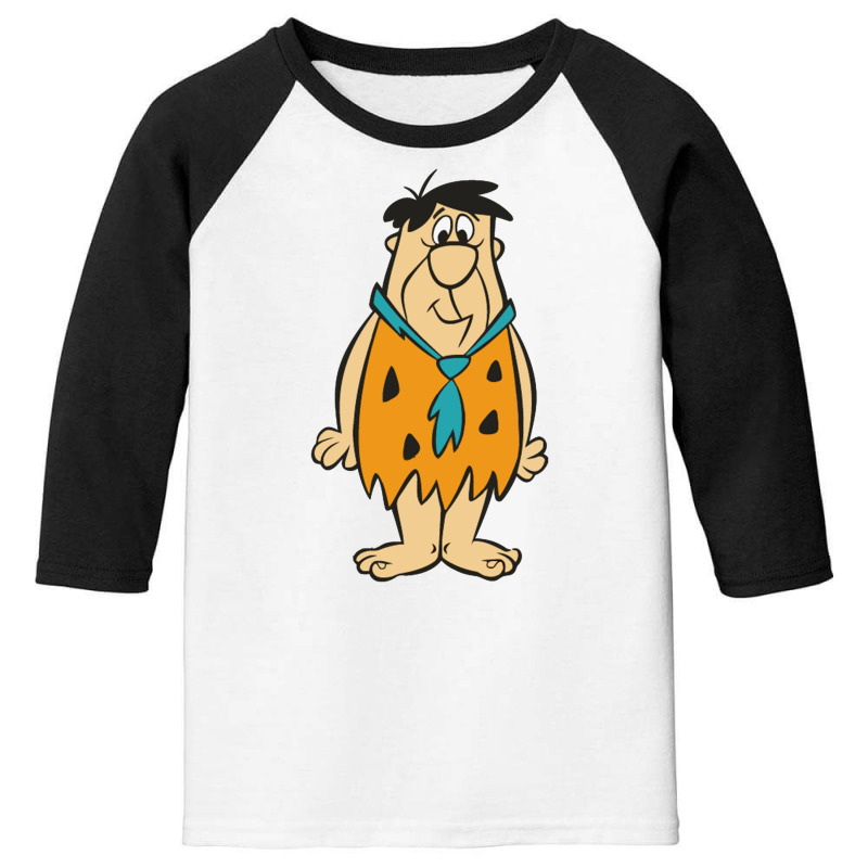 Flinstones Fred And Barney Youth 3/4 Sleeve by zackky | Artistshot