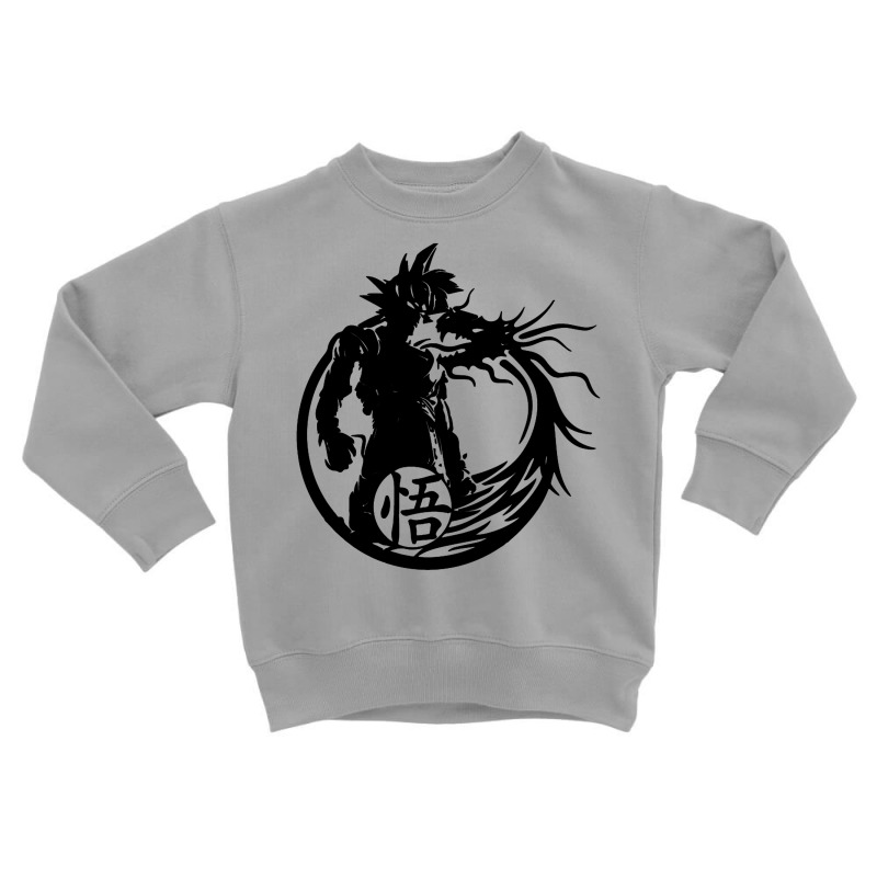 Goku Super Saiyan Ultra Dragon Toddler Sweatshirt by zackky | Artistshot