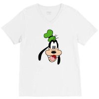 Goofy V-neck Tee | Artistshot