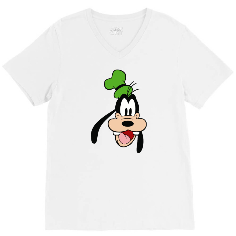 Goofy V-neck Tee | Artistshot