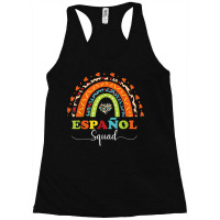 Espanol Squad Bilingual Spanish Teacher Back To School 2022 Racerback Tank | Artistshot