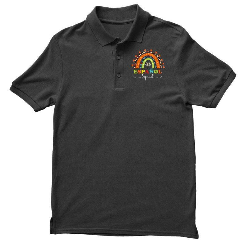 Espanol Squad Bilingual Spanish Teacher Back To School 2022 Men's Polo Shirt by FionaMciver | Artistshot