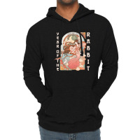 Chinese New Year Of The Rabbit 2023 Happy Lunar New Year Lightweight Hoodie | Artistshot