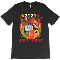 Happy Lunar New Year 2023 Cute Chinese Rabbit Decorations T-shirt | Artistshot