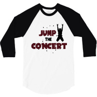 Jump The Concert 3/4 Sleeve Shirt | Artistshot