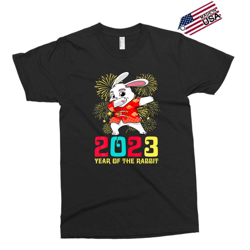 Dabbing Year Of The Rabbit Happy Chinese New Year 2023 Exclusive T-shirt | Artistshot