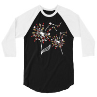 Dandelion Drinking Wine For Herbalist Wine Lover 3/4 Sleeve Shirt | Artistshot