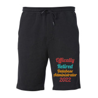 Database Administrator Official Retired 2022 Funny Premium Fleece Short | Artistshot