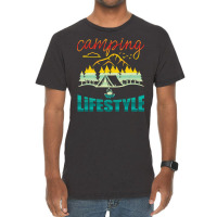 Camp Camping Lifestyle Camper Vintage T-shirt | Artistshot