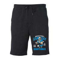 Football Game Day Quarterback 209 Football Player Fleece Short | Artistshot