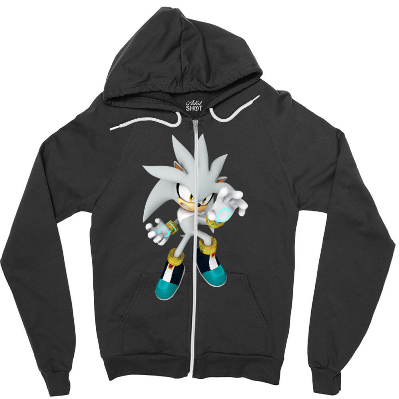 Shadow The Hedgehog Zipper Hoodie by creaker | Artistshot