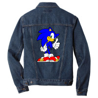 The Hedgehog Men Denim Jacket | Artistshot