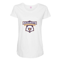 Nazareth College Maternity Scoop Neck T-shirt | Artistshot