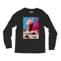 Strawberry Milkshake Long Sleeve Shirts | Artistshot