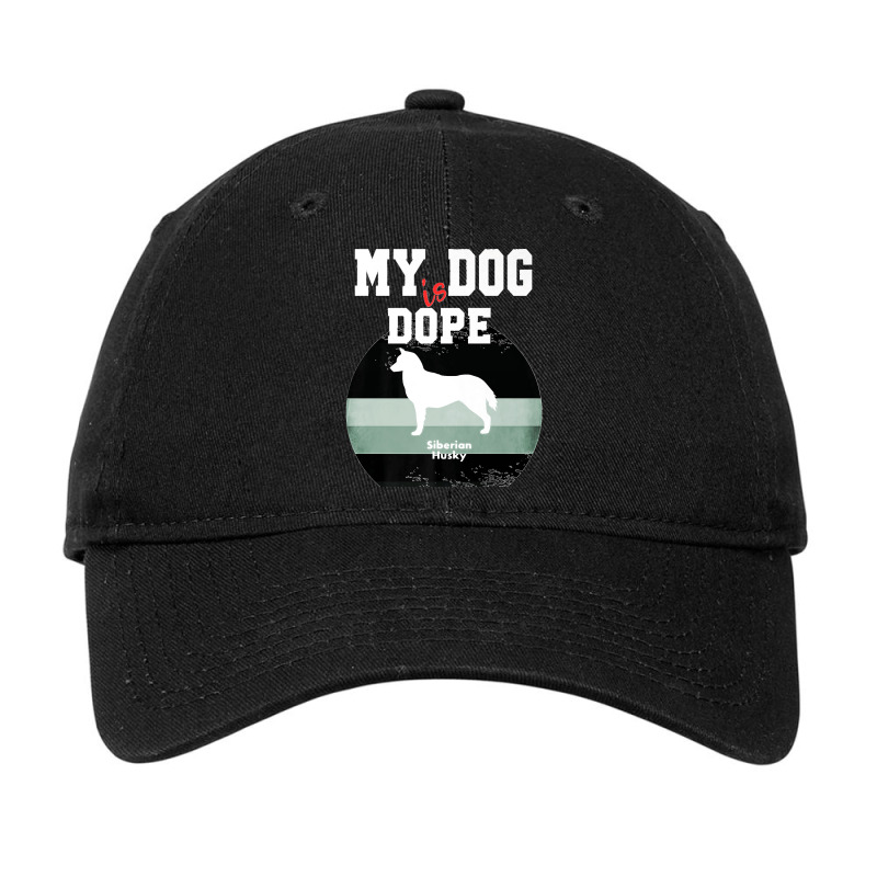 Dope Dog Siberian Husky Premium Adjustable Cap by JilmarM.Perez | Artistshot