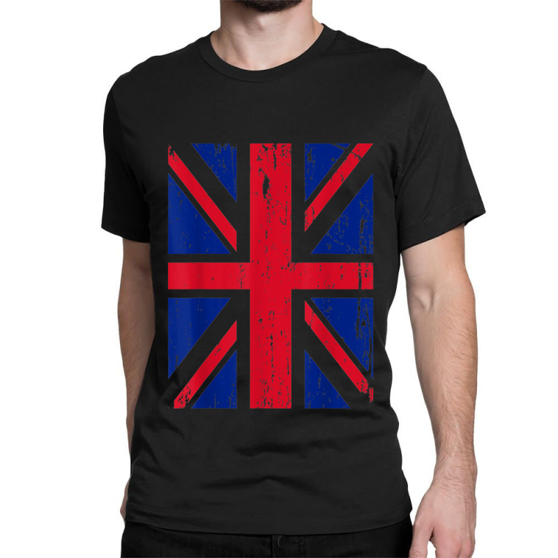 Union Jack Flag United Kingdom Great Britain Classic T-shirt | Artistshot