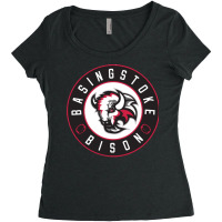 The Basingstoke Bison Women's Triblend Scoop T-shirt | Artistshot