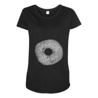 Mycology Mushroom Spore Print Art Maternity Scoop Neck T-shirt | Artistshot