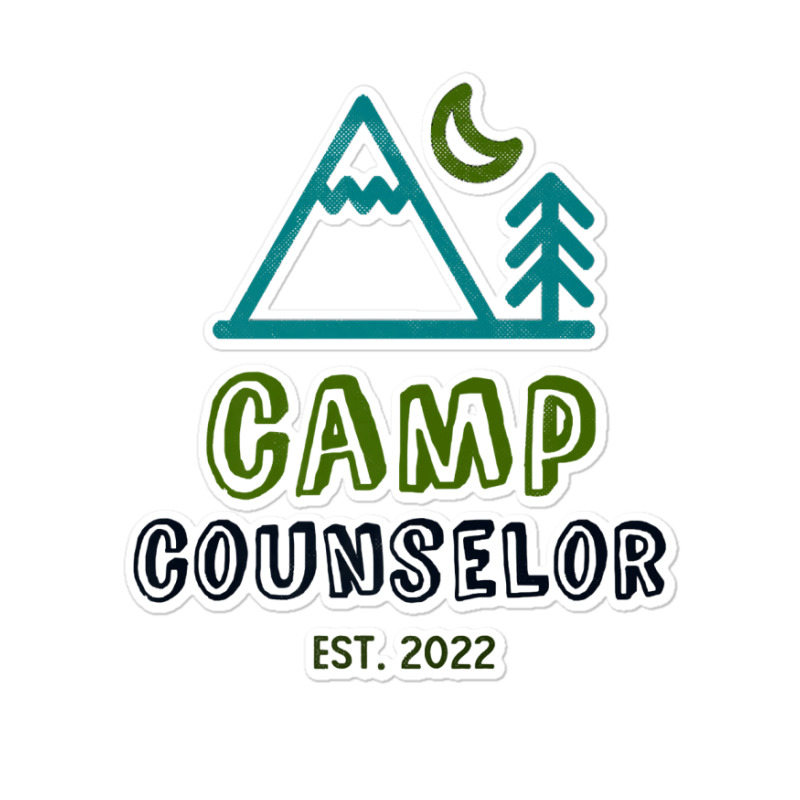 Camp Counselor 2022 Summer Teacher Instructor Coach Crew Premium Sticker | Artistshot