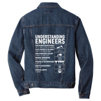 Understanding Engineers Men Denim Jacket | Artistshot