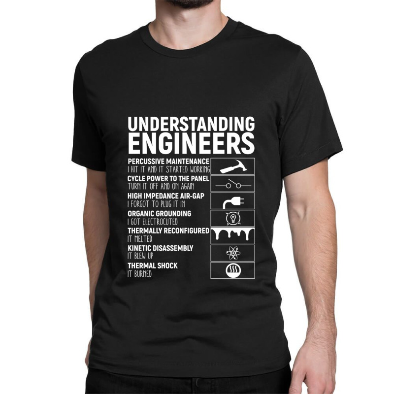 Understanding Engineers Classic T-shirt by ElenaMCartasegna | Artistshot