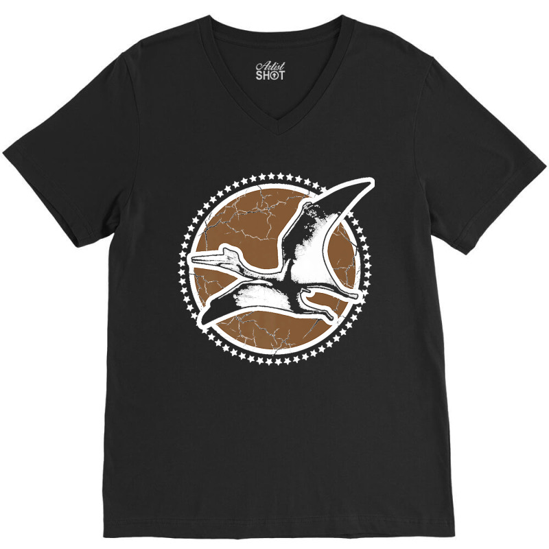 Dinosaur Prehistoric Animals Pterosaurs Pterosauria Premium V-neck Tee | Artistshot