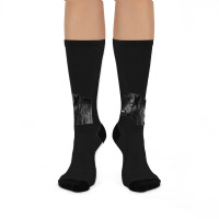 Bullheaded Cow Lover Funny Country Farm Style Sarcasm Crew Socks | Artistshot