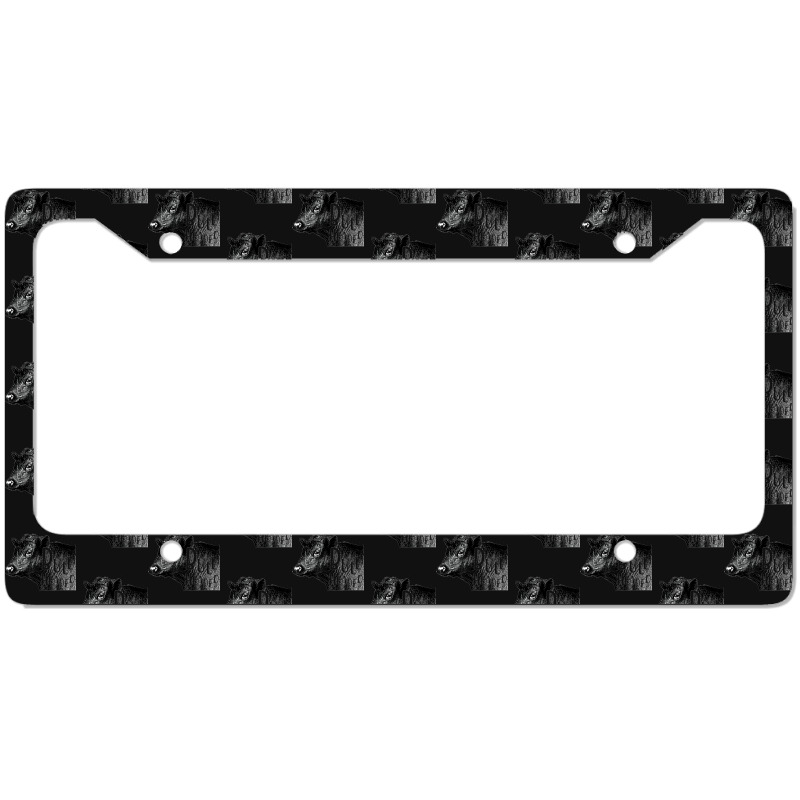 Bullheaded Cow Lover Funny Country Farm Style Sarcasm License Plate Frame | Artistshot