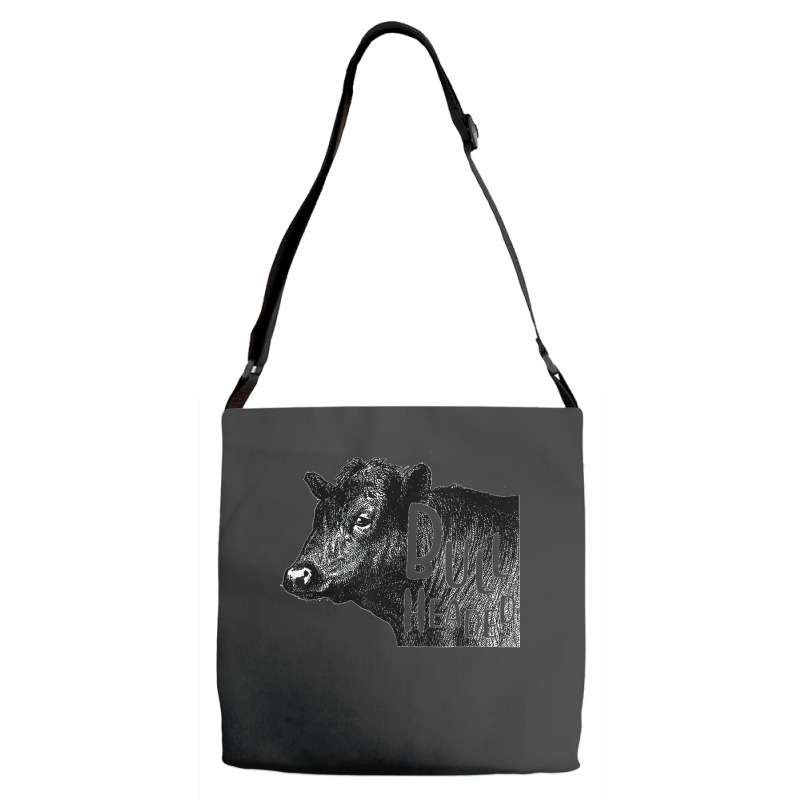 Bullheaded Cow Lover Funny Country Farm Style Sarcasm Adjustable Strap Totes | Artistshot