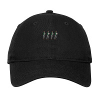 New Girl - Panic Moonwalking Adjustable Cap | Artistshot