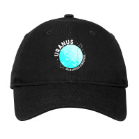 Uranus Has A Gaseous Atmosphere Gifts Astronomy Teachers Adjustable Cap | Artistshot