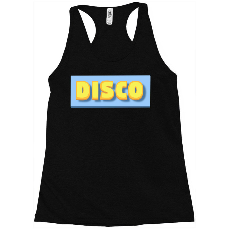 Disco Display Banner Racerback Tank by SamaraMcCullou | Artistshot