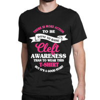 Cleft Lip Palate Ribbon Awareness Week Orofacial Hare Lip Classic T-shirt | Artistshot