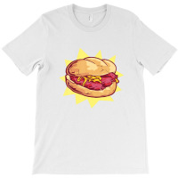 Sausage Sandwich Fast Food T-shirt | Artistshot