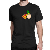 Pizza Loves Pineapple Funny Pizza Lovers Classic T-shirt | Artistshot