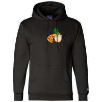 Pizza Loves Pineapple Funny Pizza Lovers Champion Hoodie | Artistshot