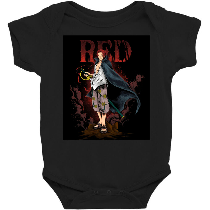 One Piece Film Red Film Baby Bodysuit by John Seals | Artistshot