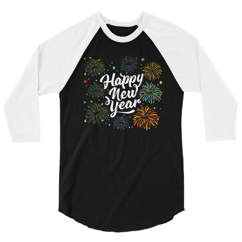 Happy New Year 2023 Party Men Women New Years Eve Holiday 3/4 Sleeve Shirt | Artistshot