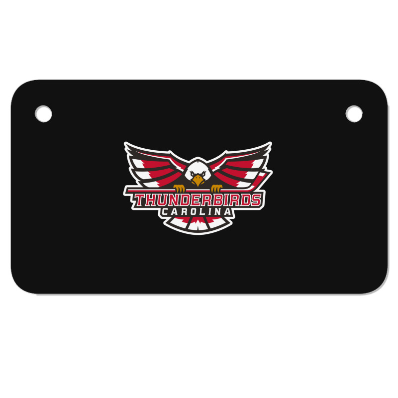 Carolina Thunderbirds Motorcycle License Plate | Artistshot