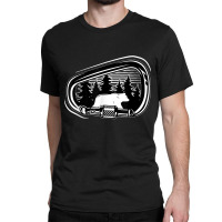 Carabiner Hook Bear I Camping Climbing Mountaineering Hiking Classic T-shirt | Artistshot