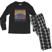 Chinese New Year 2023 Year Of The Rabbit Zodiac Lunar Men's Long Sleeve Pajama Set | Artistshot